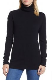 Halogen   Funnel Neck Cashmere Sweater  Regular  amp  Petite    Nordstrom at Nordstrom